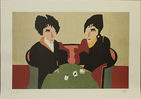 FABIO DE POLI, "I giocatori di carte"