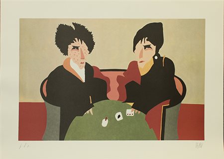 FABIO DE POLI, "I giocatori di carte"