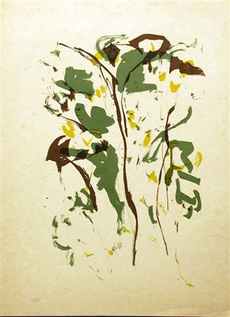 ERNESTO TRECCANI, "Vegetazione", anni '60