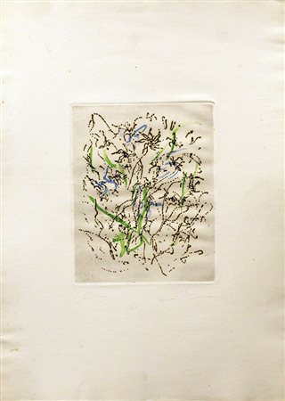 ERNESTO TRECCANI, "Siepe", anni '70