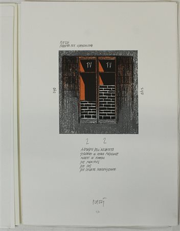 FABRIZIO PLESSI, INTROVABILE SERIE COMPLETA degli "Armadi", 1990