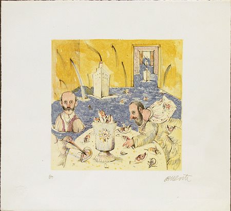 ANTONIO POSSENTI, "Interno marino", anni 80