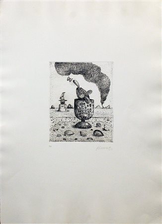 ANTONIO POSSENTI, "Scena Onirica", anni '80