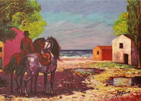 GIOVAN FRANCESCO GONZAGA, "Mattino in Maremma", anni 2000