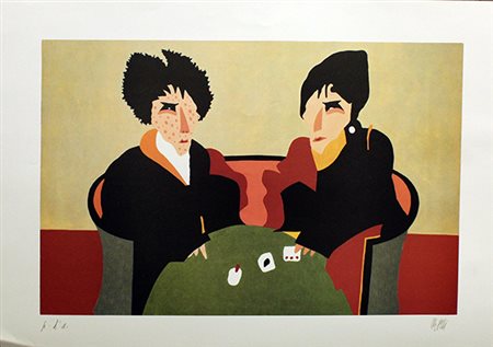 FABIO DE POLI, "I giocatori di carte"