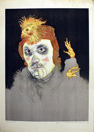 RENATO SANTINI "Maschera Inglese", 1974