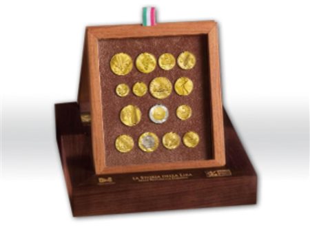 SANZANOBI, Collezione Lira 15 monete