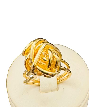 Anello oro giallo 18 kt di Emilio Scanavino