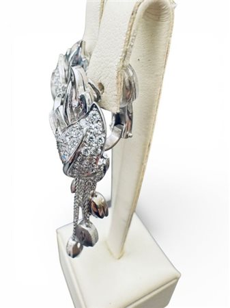 Orecchini oro bianco 18 kt Gianni Carità