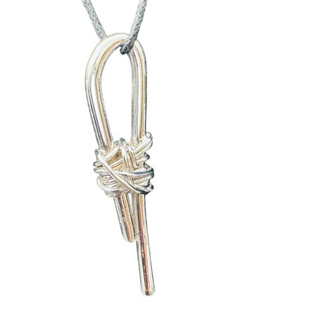 ciondolo in oro bianco 18 kt di Emilio Scanavino