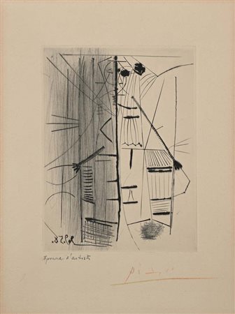 Pablo Picasso (Malaga 25/10/1881 - Mougins 8/4/1973) Les Ménines et La Vie...