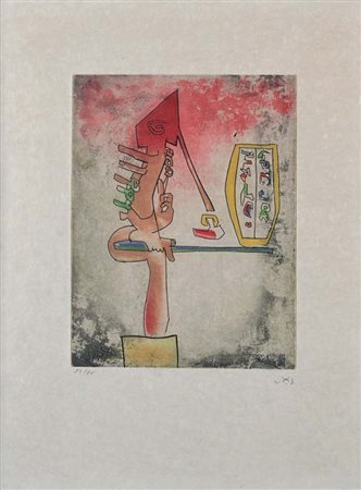 Sebastian Matta (Santiago Del Cile 1911 - Civitavecchia 2002) dalla cartella...