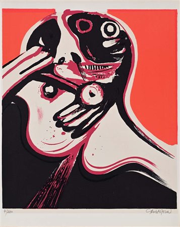 John Christoforou (Londra 1921 - Parigi 2014) Senza titolo Firma e...