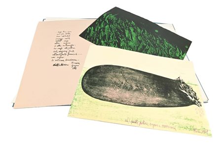 Mattia Moreni (1920 Pavia - Brisighella 1999) Sei litografie di Mattia Moreni...