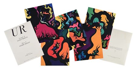 Luigi Boille (Pordenone 1926 - Roma 2015) UR - Cinque Litografie di Luigi...