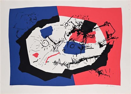 Edmondo Bacci (Venezia 1913 - Venezia 1978) Composizione astratta Firma e...