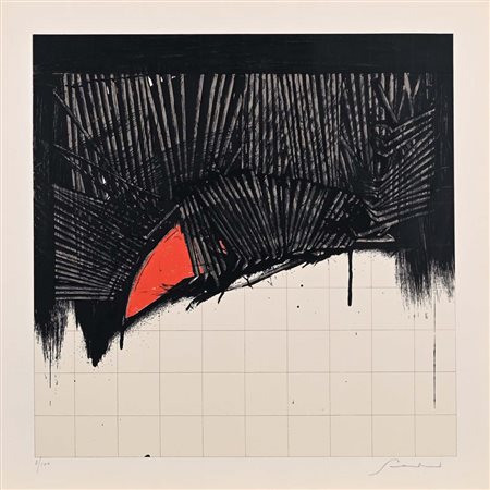 Emilio Scanavino (Genova 1922 - Milano 1986) Senza titolo Firma e numerazione...