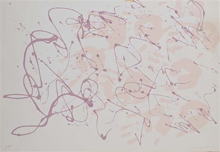 Giulio Turcato (Mantova 1912 - Roma 1995) Composizione Firma e numerazione...