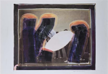 Maurizio Galimberti (Como 1956 - 0) Neue Wache People in the light 15 Firma e...