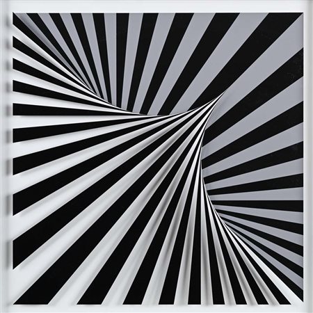 Marcello Morandini (Mantova 1940 - 0) Komposition 673A 2018 Al verso reca...