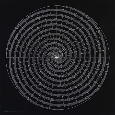 Marcello Morandini (Mantova 1940 - 0) Senza titolo 1972 Firma, data e...