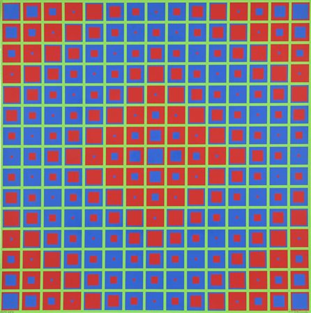 Francisco Sobrino (Guadalajara 1932 - Parigi 2014) Senza titolo Firma e...