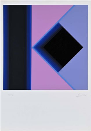 Horacio Garcia Rossi (Buenos Aires 1929 - Parigi 2012) Senza titolo Firma e...