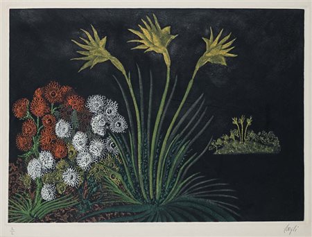 Corrado Cagli (Ancona 1910 - Roma 1976) Sterlizie Firmata in basso a destra,...