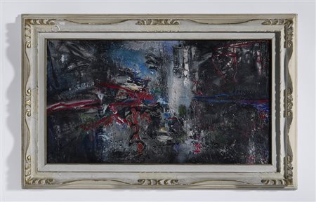 RUGGERI PIERO (1930 - 2009) - INCENDIO  .