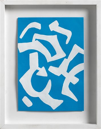 ACCARDI CARLA (1924 - 2014) - AZZURRO BIANCO.