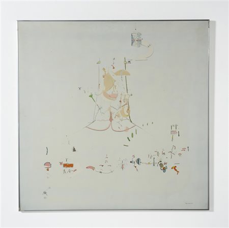 BARUCHELLO GIANFRANCO (1924 - 2023) - MD PAR LUI DIRE (PAINTING IS A LANGUAGE OF ITS OWN) .