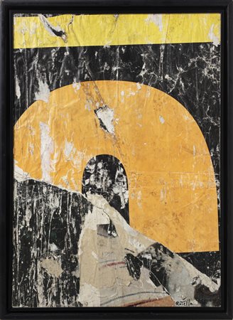 ROTELLA MIMMO (1918 - 2006) - UN ARCO INFRANTO.