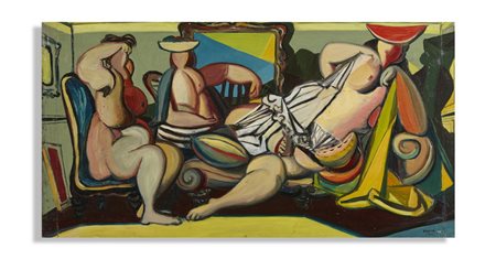 FIUME SALVATORE (1915 - 1997) - FRUTTA ANTROPOMORFA.