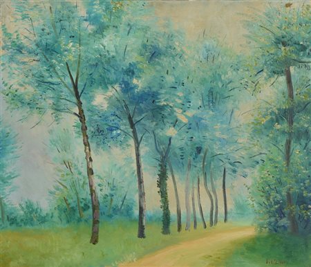 LILLONI UMBERTO (1898 - 1980) - STRADA IN BRIANZA .