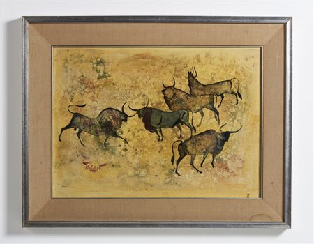 KHALED RAHHAL (1926 - 1987) - SENZA TITOLO.