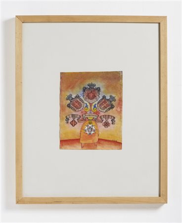 FOLON JEAN-MICHEL (1934 - 2005) - SENZA TITOLO (SACCHETTO PER FINISSIMI PIZZI DI JESURUM).