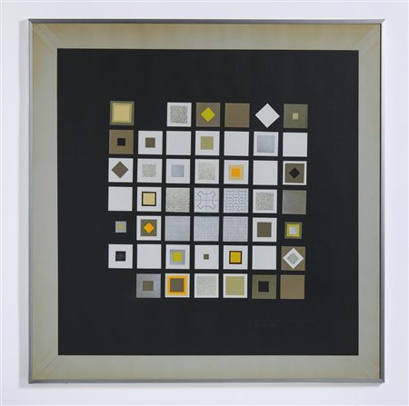 MUNARI BRUNO (1907 - 1998) - VARIAZIONI SULLA CURVA DI PEANO.