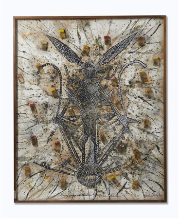 COSTA CLAUDIO (1942 - 1995) - LAVORO UNICO SU MONOTIPO LA MACCHINA ALCHEMICA.