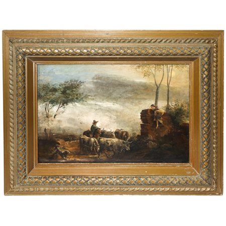 Bovaro con tori, Fine 19° /20°  secolo