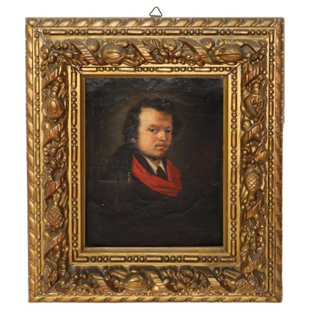 Ritratto di nobiluomo, 19°  secolo