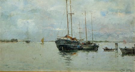 Alphonse  Rey (1865 - 1938)  - Velieri