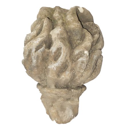 Fiamma in pietra bianca di Noto 