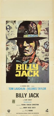 Iaia Ermanno BILLY JACK locandina originale, prima edizione italiana 1971....