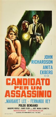 Piovano - Studio Paradiso CANDIDATO PER UN ASSASSINIO locandina originale,...