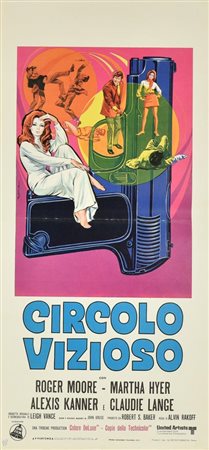 Colizzi Mauro CIRCOLO VIZIOSO locandina originale, prima edizione italiana...