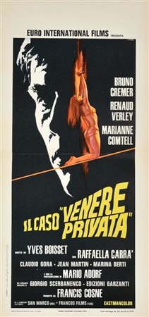 Casaro Renato IL CASO "VENERE PRIVATA" locandina originale, prima edizione...