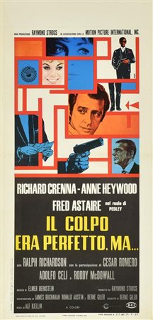 Avelli Tino IL COLPO ERA PERFETTO, MA... locandina originale, prima edizione...