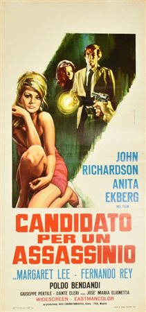 Piovano - Studio Paradiso CANDIDATO PER UN ASSASSINIO locandina originale,...