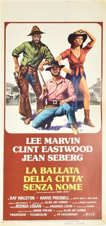 Aller LA BALLATA DELLA CITTA' SENZA NOME locandina originale, prima edizione...