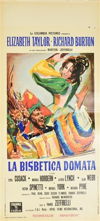 Brini Ercole LA BISBETICA DOMATA locandina originale, prima edizione italiana...